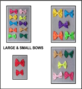 SMALL & LARGE BOWS